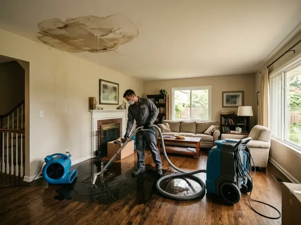 attic-pipe-burst-ceiling-drip-008 — frequently asked questions, Water Damage Restoration & Carpet Care in Fairview, TX